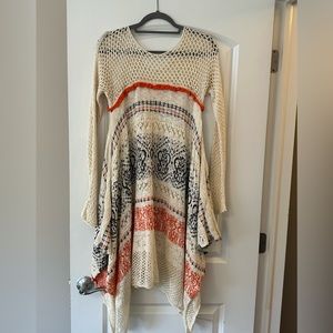 Anthro Sleeping on Snow sweater dress.